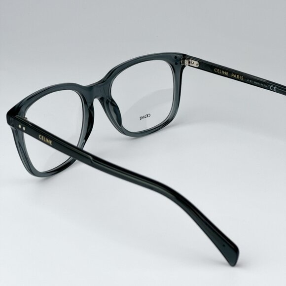 Celine CL50082I 090 BRAND NEW Eyeglasses Transparent Grey Blue Square Unisex - Picture 8 of 10